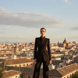 Georgina - Komplet s blejzerom i palazzo hlačama