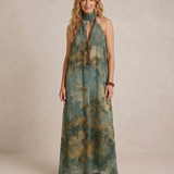Flora - Maxi Haljina Chiffon Cvjetni Boho