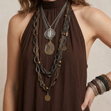 Camila - Maxi Halter Haljina Tamno Smeđa