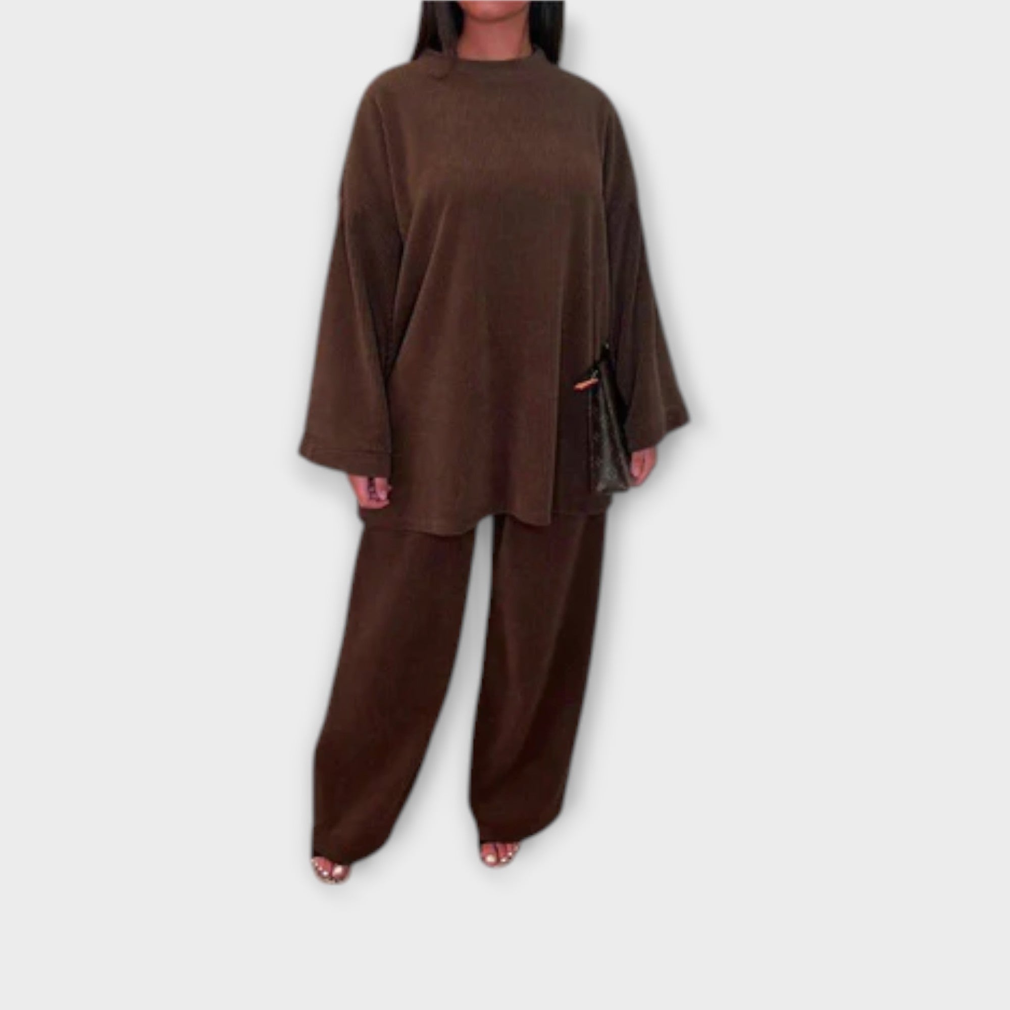 Ingrid - Plus Size Komplet - Kanal Stil