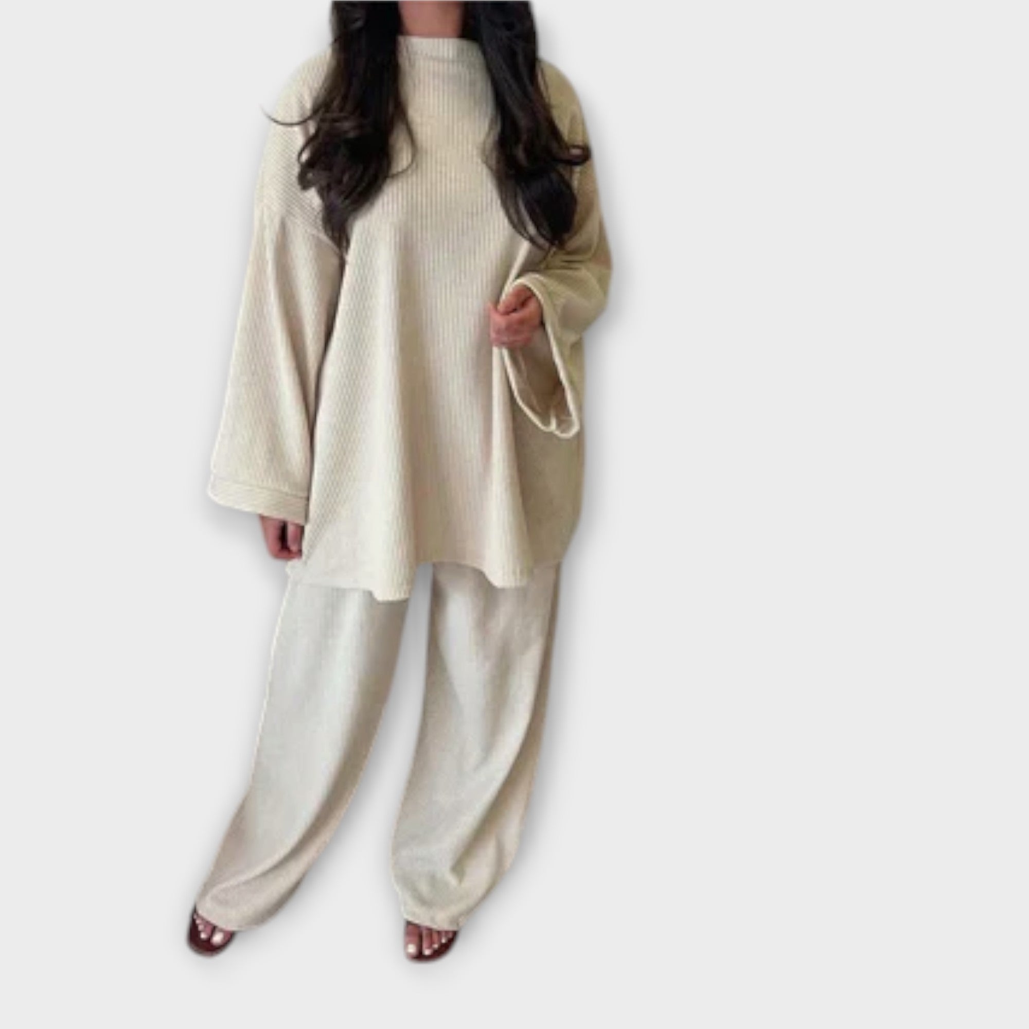 Ingrid - Plus Size Komplet - Kanal Stil