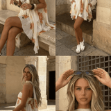 Brianna - Cvjetna mini haljina
