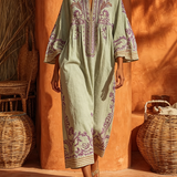 Celestina | Boho haljina sa vezom i mediteranskim šarmom za žene