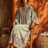Celestina | Boho haljina sa vezom i mediteranskim šarmom za žene