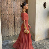 Elegantna haljina Simba od svilenog tila - Maison Claire et Sylvie