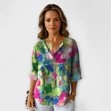 Arlene – Bluza sa Cvjetnim Dizajnom