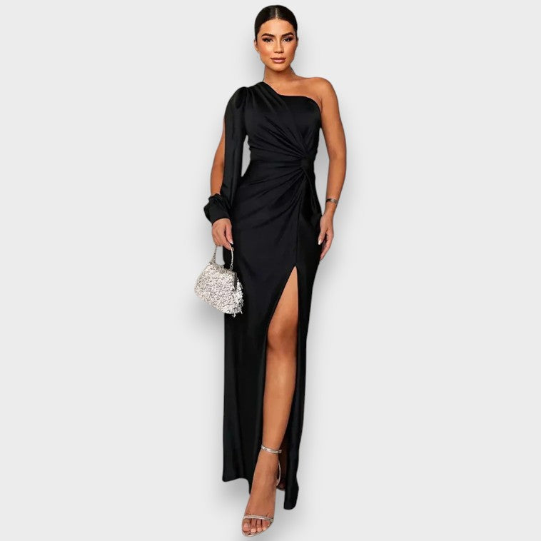 Zarra | Elegantna Maxi Haljina sa Jednim Rame