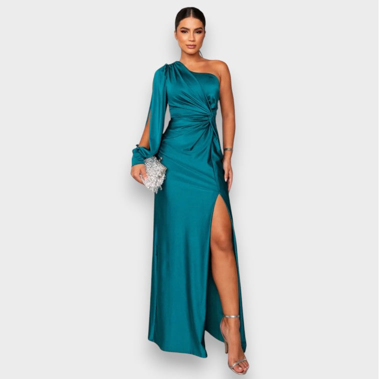 Zarra | Elegantna Maxi Haljina sa Jednim Rame